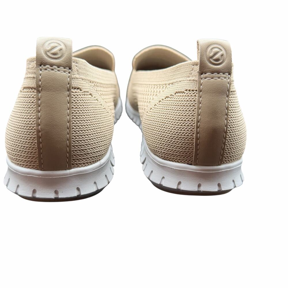 Cole Haan ZeroGrand Knit Slip-On Loafers Beige Womens Lightweight Comfort 9 1/2 - Picture 11 of 13